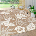 Pauwer Waterproof Outdoor Rug 6x9, Reversible Plastic Straw Patio Camping Rug by Pauwer