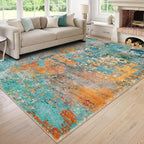 Lahome Modern Abstract Area Rug 6x9 Rugs - Image 7