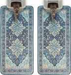 Hompet Cat Litter Mat 2 Pack, 24x60 Large Machine Washable Trapping Mats by Hompet