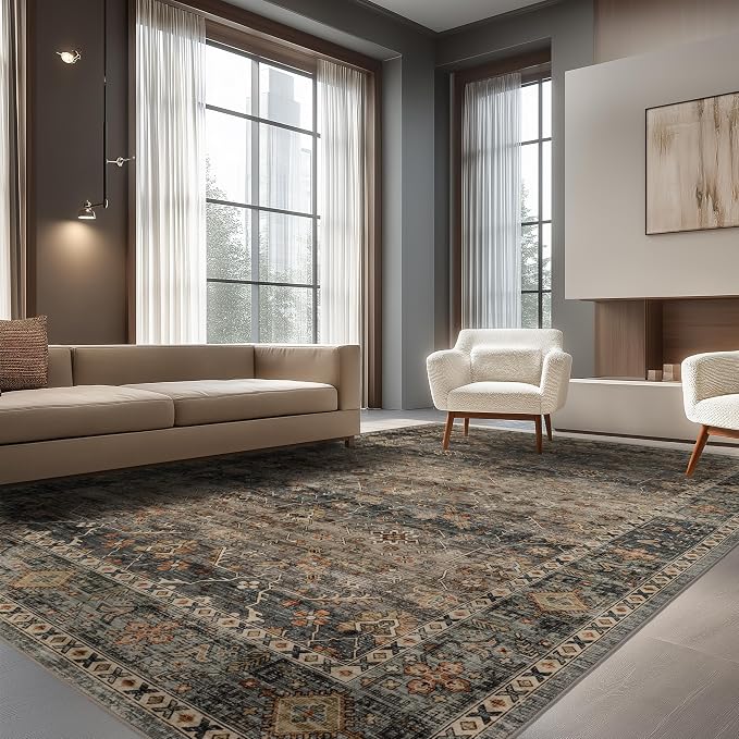 Ruaruarug Washable Area Rug 10x14 - Image 8