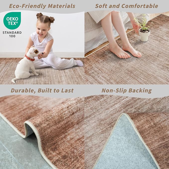 3x12 ft Non Skid Hallway Runner Rug - Image 5