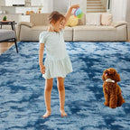 Ultra Soft Rug for Living Room, 8X10 Fluffy Shag Area Rug for Bedroom, Modern - Image 8