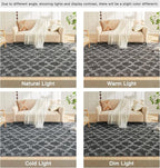 Litanika 8x10 Geometric Shag Area Rug - Image 7