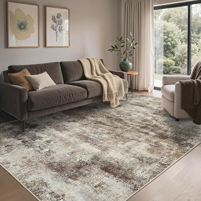 BEIMO Area Rugs 6x9 for Living Room Bedroom, Modern Abstract Machine Washable - Image 3