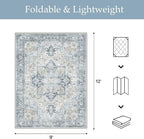 GENIMO Outdoor & Indoor Area Rug 9'x12', Waterproof, Non-Shedding, Easy Cleaning - Image 2