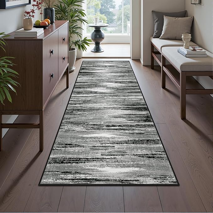 Washable Runner Rugs for Bedroom by Restydon
