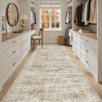 Soalmost 4x10 Wide Hallway Runner Rug: Washable Soft Rug Runners - Image 4