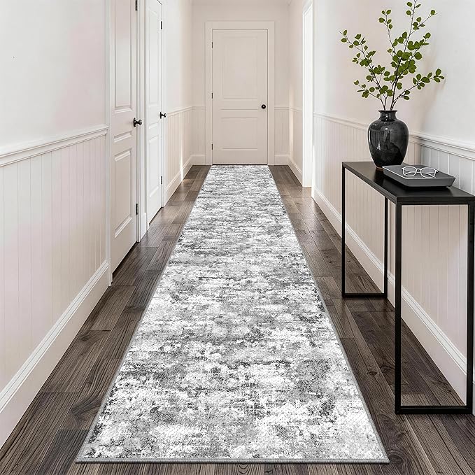 Washable Carpet Runners for Hallway 12ft-Non Slip Floor Runners for Dogs by TTelephant