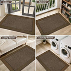 BEQHAUSE Indoor Door Mat 20" x 32", Dirt Trapper Door Mats Non-Slip Entryway - Image 8