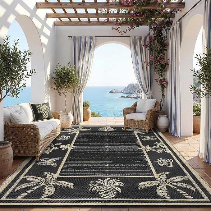 Garvee Outdoor Rug 8x10 Waterproof - Image 9