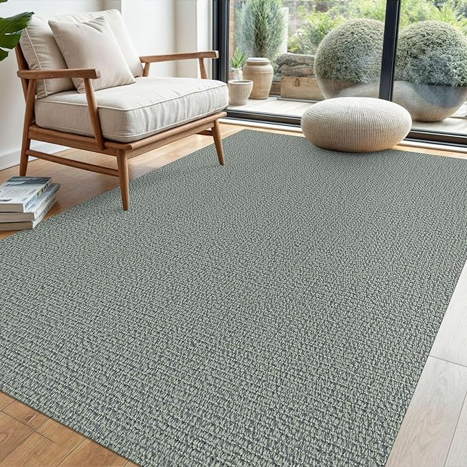 EARTHALL Washable Area Rug 4x6 Ft Non Slip Rugs - Image 6