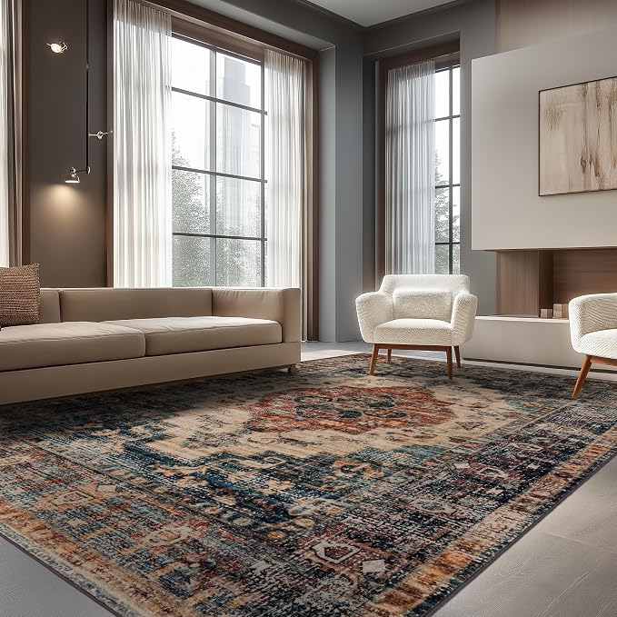 Ruaruarug Washable Area Rug 8x10 - Image 7