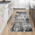 4x6 Washable Non-Slip Area Rug – Modern Abstract Neutral Small Carpet - Image 5