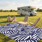 Smiry Outdoor Rug 9x12 ft, Waterproof Reversible Plastic Straw Rugs, Outdoor - Image 2