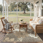 GENIMO Indoor Outdoor Area Rug 8'x10', Machine Washable Rugs - Image 6