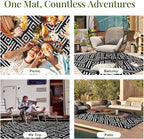 OPPODREAM Outdoor Rug 5x7 Ft, Waterproof Outdoor Plastic Straw Rug - Image 9