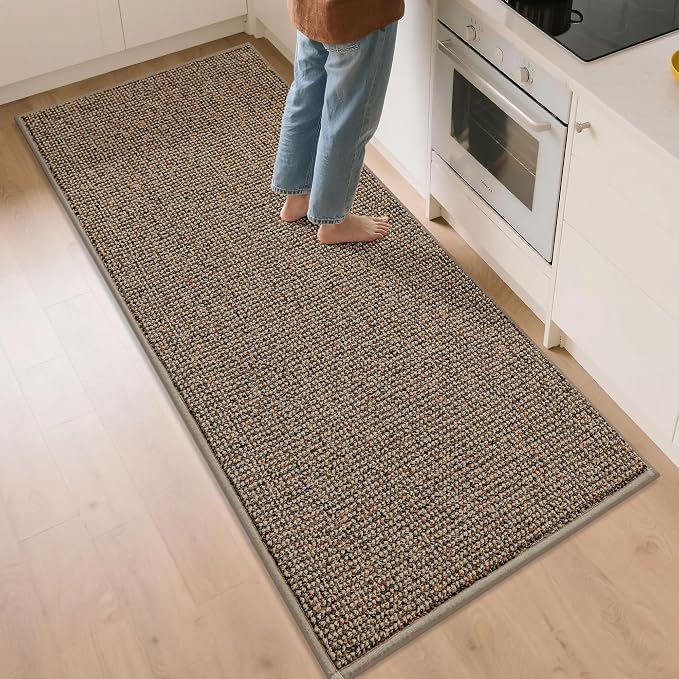 BEQHAUSE Kitchen Runner Rugs 32"x72", Non-Slip Kitchen Mats by BEQHAUSE