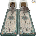 Hompet Cat Litter Mat 2 Pack, 20x60 Large Machine Washable Trapping Mats by Hompet
