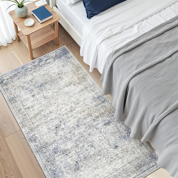 2x4 Washable Rug Runner for Bathroom, Soft Entryway Rug for Laundry Room - Image 4