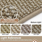BEQHAUSE Dirt Trapper Door Mat 32" x 48" Half Circle Non-Slip Washable Doormats - Image 8