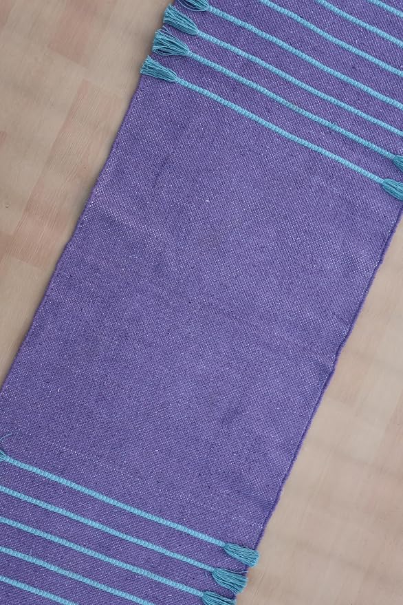 Jaipur art & Rugs Organic Cotton Yoga Mat - Image 7