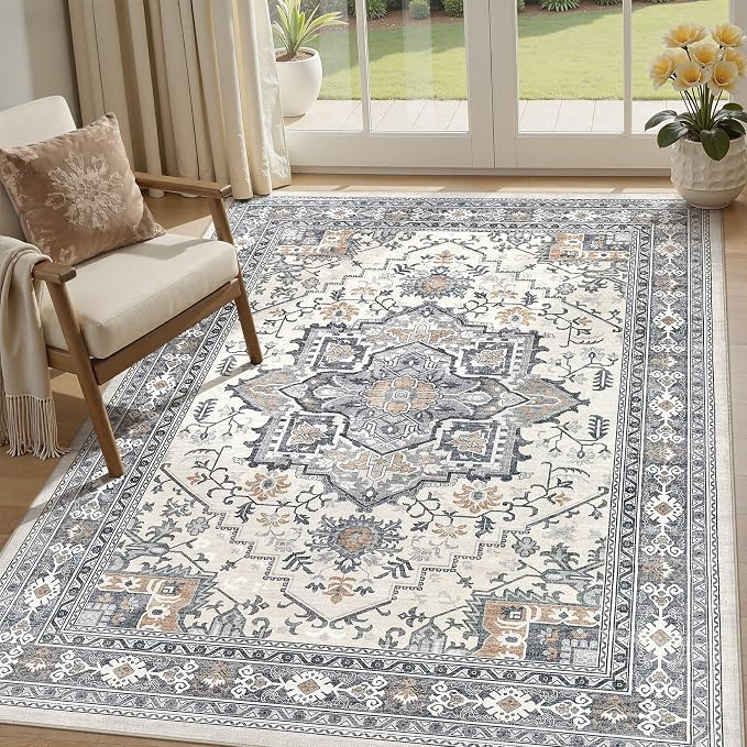 UERMEI 5x7 Area Rug Living Room Rugs - Image 5