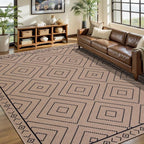 Tangsoo Easy Jute Rug 6x9 Washable Area Rugs - Image 2