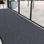Commercial Door Mat 4'x16' Grey, Heavy Duty Industrial Floor Mat by Unknown