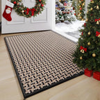 YDKGL Door Mat 17"x30", Dirt Resistant and Absorbent, Non-Slip Rubber Backing - Image 9