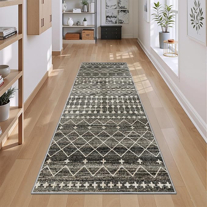 Miukiki 2x6 Hallway Runner Rug Moroccan Washable Kitchen Rug Non Slip Indoor - Image 7