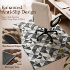48"x60" Office Chair Mat for Hardwood Tile Floor, Under Desk Carpet Protector - Image 5