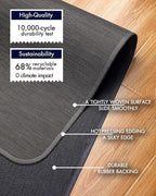 BARoyal Office Chair Mat for Hardwood Floor Under Desk Computer Rolling Chair - Image 5