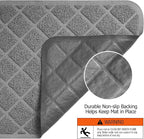 Conlun Cat Litter Mat Litter Trapping Mat, Less Waste Cat Litter Box Mat - Image 5