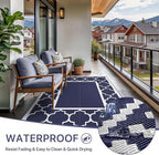 GENIMO 6' x 9' Outdoor Rug Waterproof - Image 6