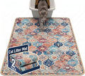 Hompet Cat Litter Mat 2 Pack, 48x60 Large Machine Washable Trapping Mats by Hompet