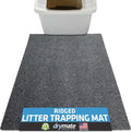 Drymate Cat Litter Box Mat, Litter Trapping Mat, Waterproof, Urine-Proof by Drymate