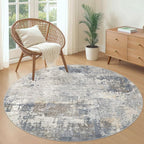 UERMEI 5ft Round Area Rug Living Room Rugs - Image 9