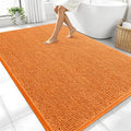 OLANLY Large Bathroom Rugs 70x46, Extra Soft Absorbent Chenille Bath Rugs by OLANLY