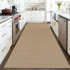 KOZYFLY Washable Area Rug 4x6 ft Non Slip Rubber Backed Living Room Rugs - Image 2