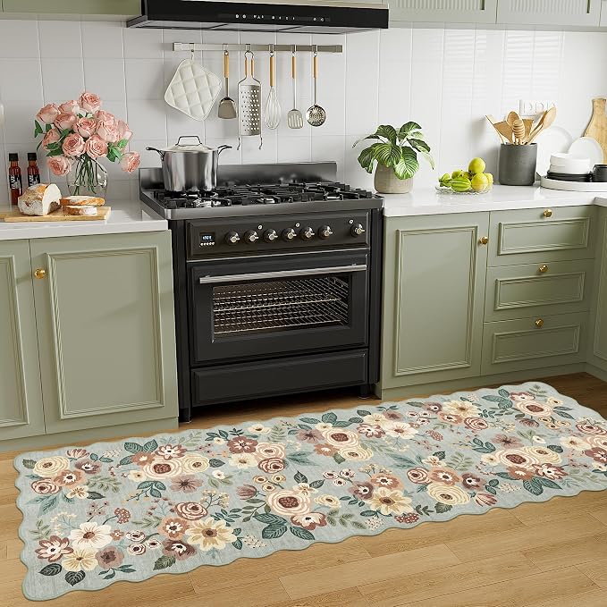 DUKINO 2x6 Runner Rug for Hallway, Washable Kitchen Rug - Image 7