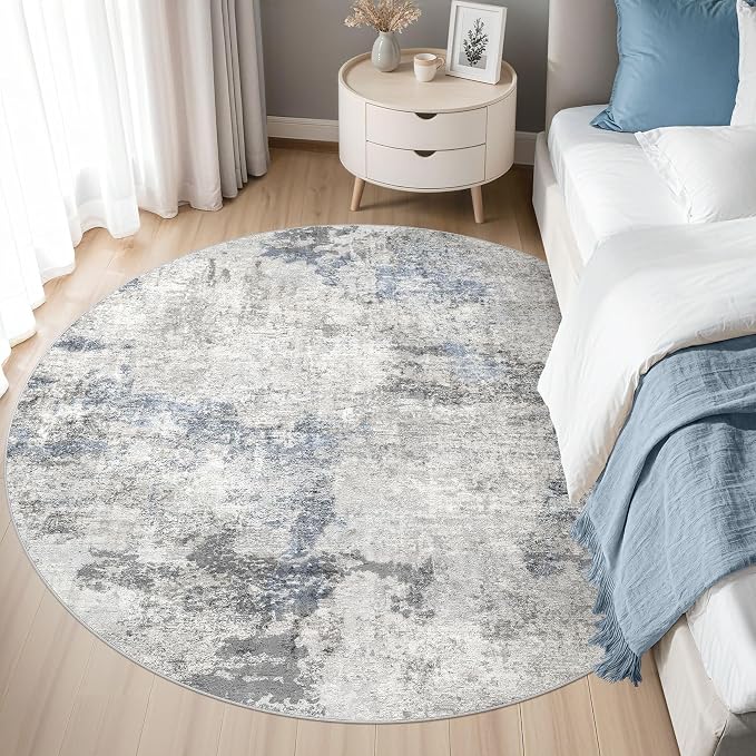 DMOYEST 5ft Round Area Rug for Living Room - Image 4