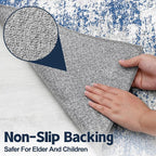 Runner Rug 2'6''x8' Washable Runner Rug: Machine Washable Kitchen Area Rug - Image 5