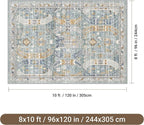 befbee Washable Rug 8x10 Area Rugs - Image 2