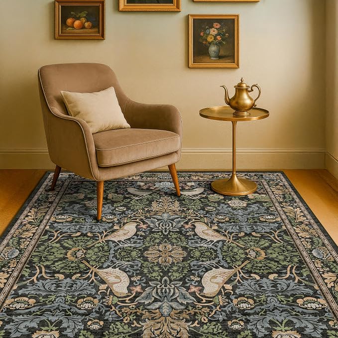 Washable 4x6 Area Rug for Living Room - Image 8