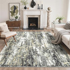 BEIMO Area Rugs 5x7 for Living Room Bedroom, Modern Abstract Machine Washable by BEIMO