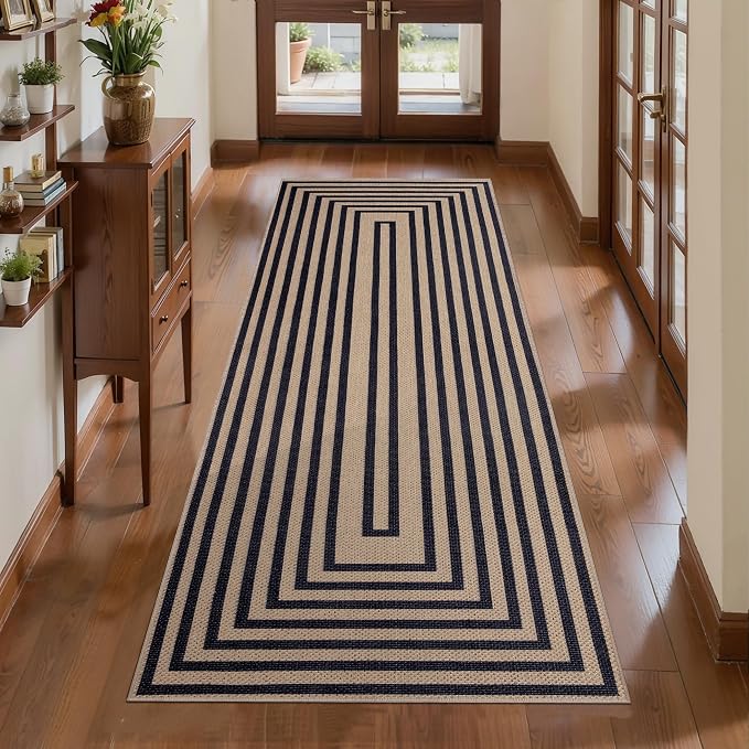 Tangsoo Easy Jute Rug 2x5 Washable Runner Rug by Tangsoo