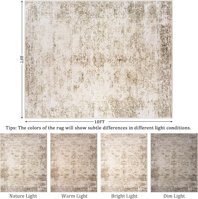 8x10 Area Rug Living Room Rugs - Image 2