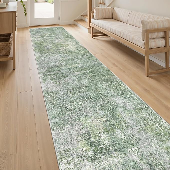 Soalmost Runner Rug 2x12 Washable Non-Slip Hallway Runner Rugs - Image 3