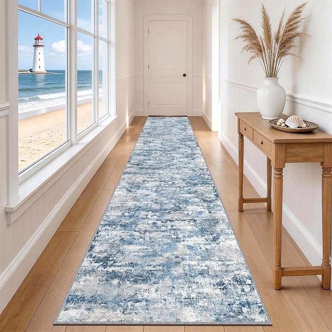 Washable Carpet Runners for Hallway 12ft-Non Slip Floor Runners for Dogs - Image 7