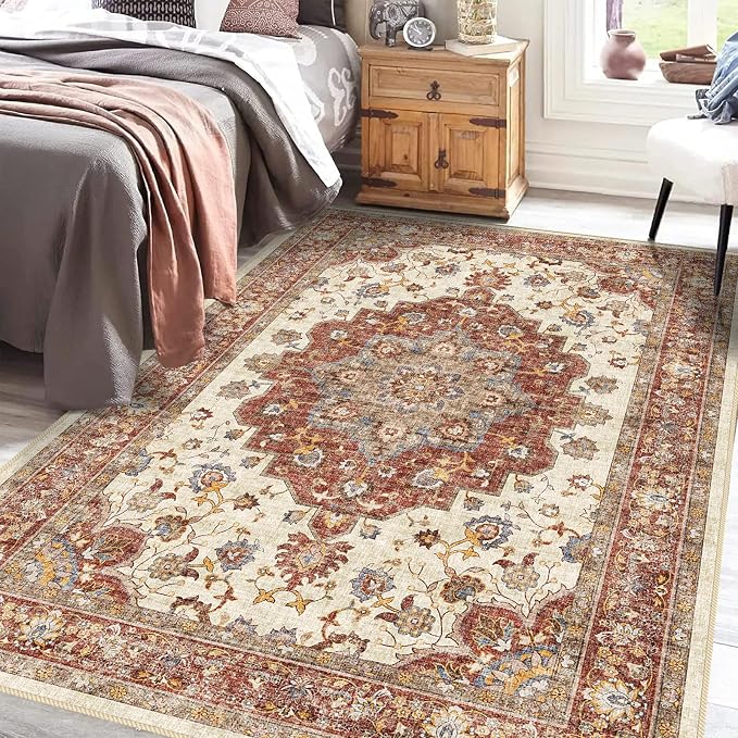 TOPRUUG Washable Oriental Area Rug - Image 4